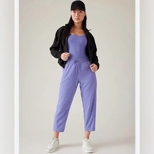 Athleta Arrival Pants Size 8 Dark Adonis Blue Purple Ankle. Style # 586940-00.